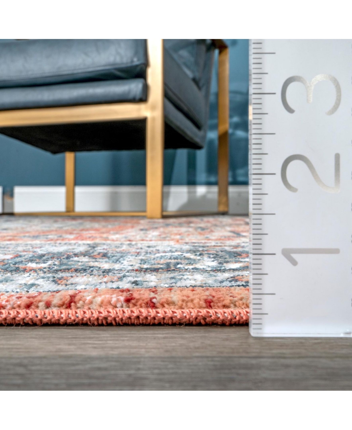 nuLoom Selina Zara MedallionArea Rug - Orange