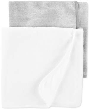 Carter's Baby Boy Or Girl 2-pk. Terry Cloth Towels In White