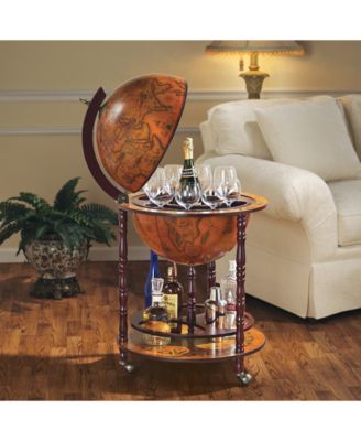 Design Toscano Sixteenth-Century Italian Replica Globe Bar