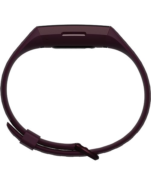 Fitbit Charge 4 Rosewood Band Touchscreen Smart Watch 22.6mm & Reviews ...