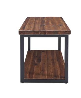 Claremont Rustic Wood Coat Hook and Bench Set