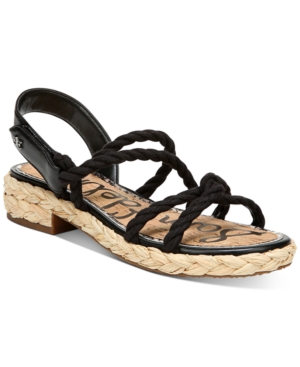 image of Sam Edelman Women-s Cristan Rope Sandals Women-s Shoes