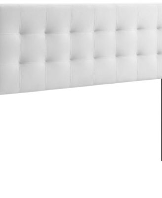 Lily King Biscuit Tufted Performance Velvet Headboard