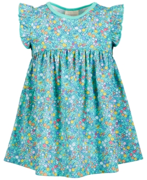 First Impressions Baby Girls Floral-Print Cotton Dress Created for Macy's