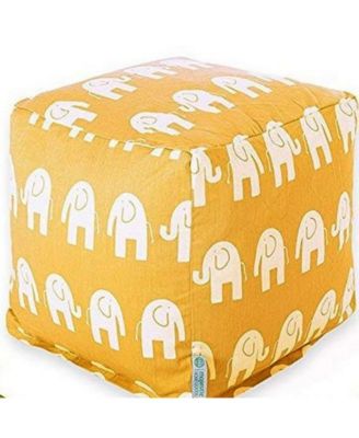 Ellie Ottoman Pouf Cube 17" x 17"