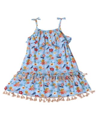 Kinderkind Toddler Girls Hibiscus Dress & Reviews - Dresses - Kids - Macy's