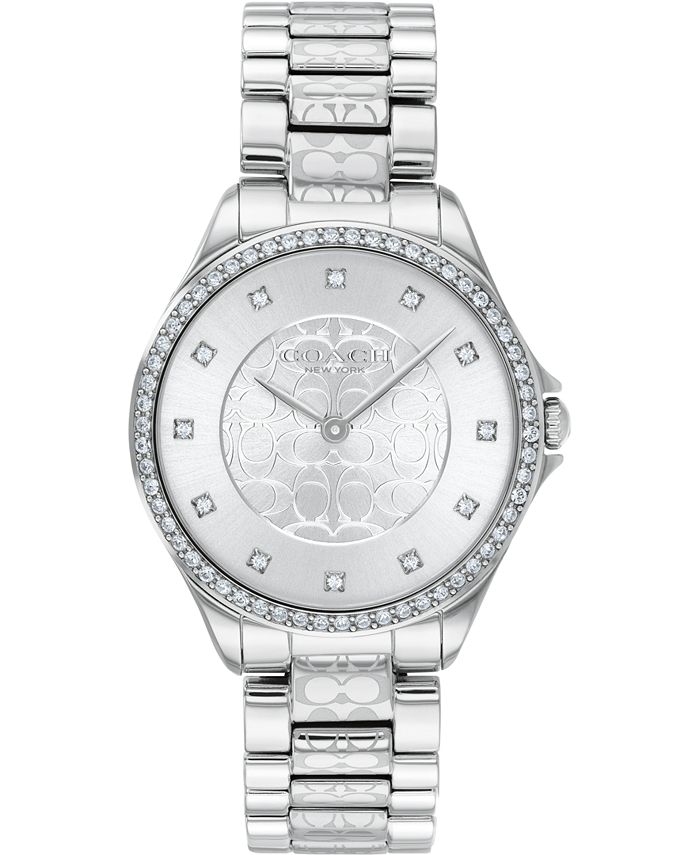 COACH Women s Astor Stainless Steel Bracelet Watch 31mm Macy s