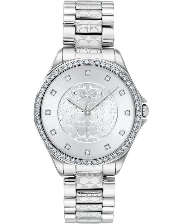 COACH Women's Astor Stainless Steel Bracelet Watch 31mm & Reviews ...