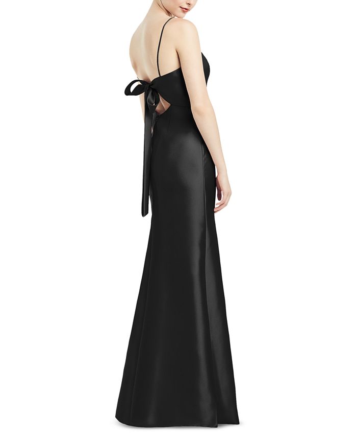Alfred Sung - Bow-Back Gown