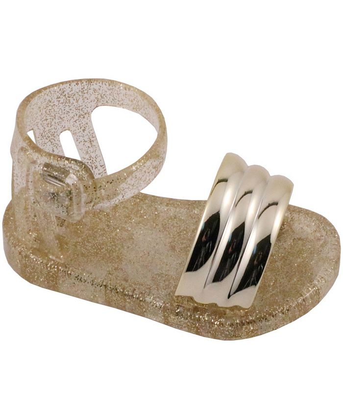 Young Seasoning liquid Baby Deer Baby Girls Banded Jelly Sandal & Reviews - All Kids' Shoes - Kids  - Macy's