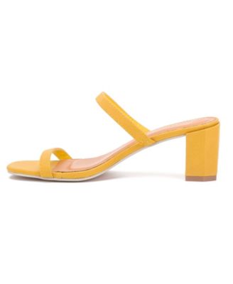 Olivia Miller Women's Out On The Town Block Sandals - Macy's