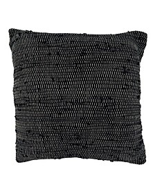 Chindi Decorative Pillow, 22" x 22"