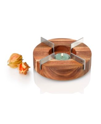 Acacia wood Food Warmer