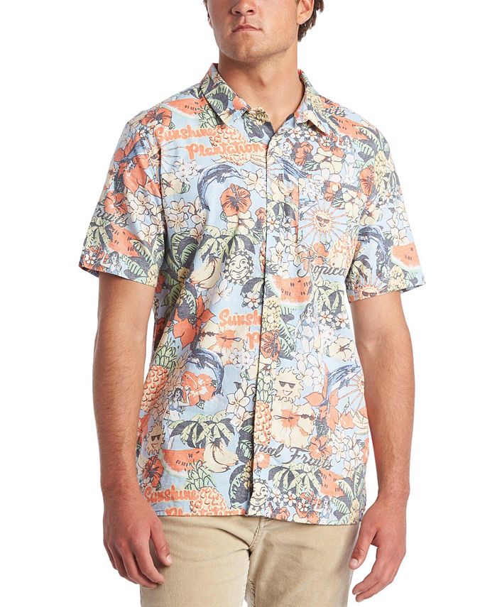 Quiksilver Men's Hot Tropics Short Sleeve Shirt - Macy's