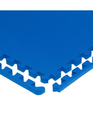 Exercise Puzzle Mat 3/4-in, 24 Sq Ft - 6 Tiles