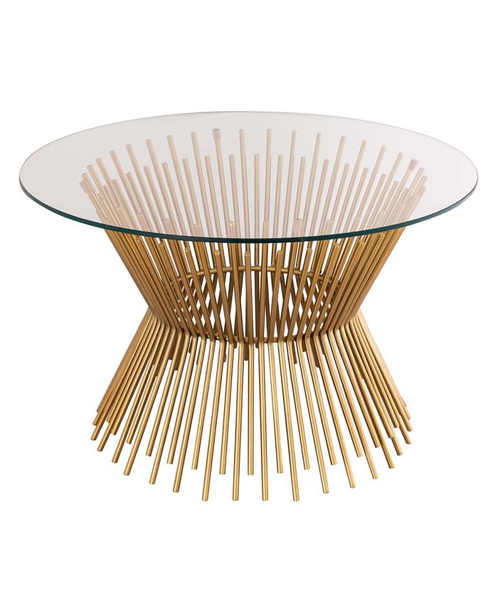 TOV Furniture Grace Glass Coffee Table Macy's