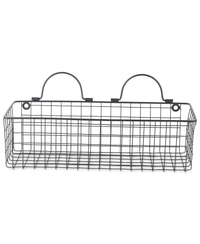 Design Imports Wire Wall Basket Set of 2 Macy's
