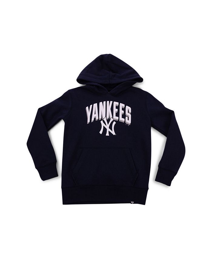 47 Brand Youth New York Yankees Pop Fly Hoodie - Macy's