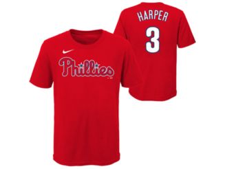Bryce Harper Philadelphia Phillies Nike Black & White Name