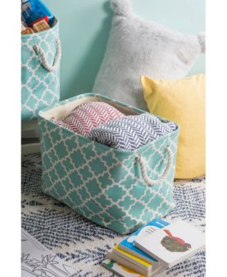 Polyester Bin Lattice Rectangle Small