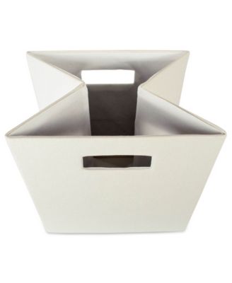 Design Imports Polyester Cube Solid Square