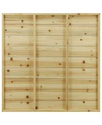 Butterflies Arte de Legno Digital Print on Solid Wood Wall Art, 36" x 36" x 1.5"