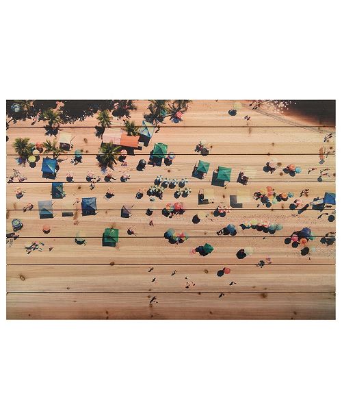 Get Wallpaper Empire Art Direct Beach Arte De Legno Digital Print On Solid Wood For Android Free