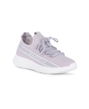 image of Danskin Winner Lace Up Sneaker with Logo Detail Women-s Shoes