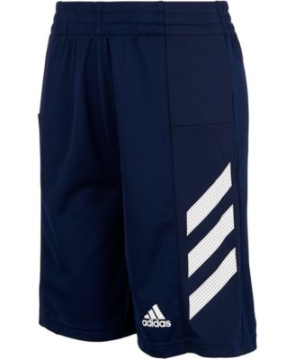 boys blue adidas shorts