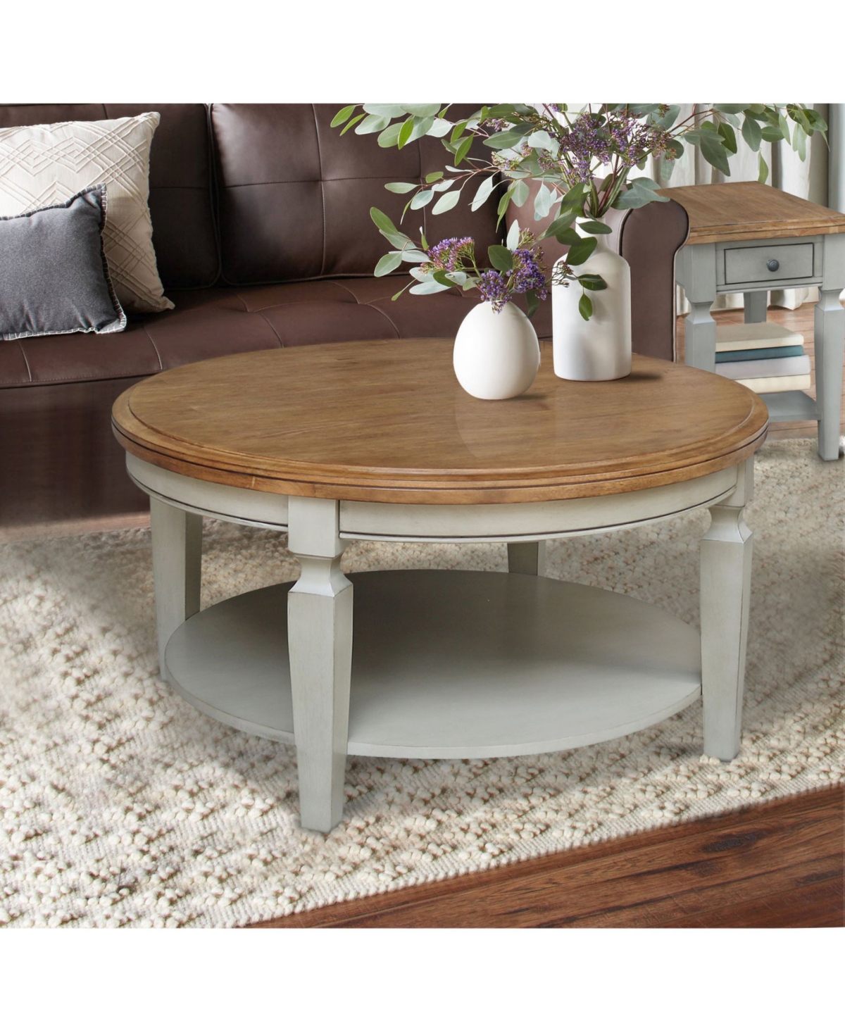 International Concepts Vista Round Coffee Table