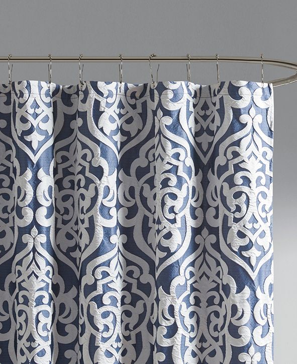 Madison Park Odette Jacquard Shower Curtain, 72" W x 72" L & Reviews