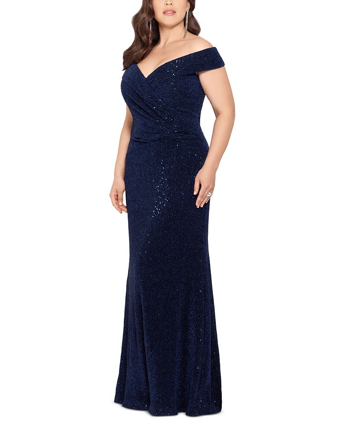 xscape gowns plus size