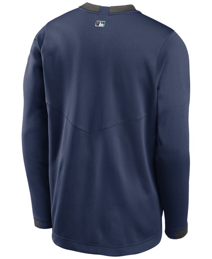Nike Men's Seattle Mariners Authentic Collection Thermal Crew ...