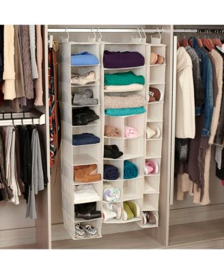 10-Pocket Hanging Shoe Organizer