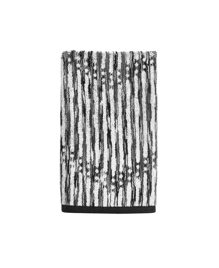 DKNY Dot Chevron 18"x 28" Hand Towel Macy's