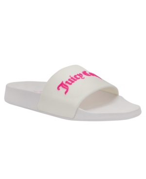 image of Juicy Couture Whimsey Logo Pool Slide Women-s Shoes