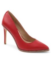 Red hotsell pumps macys