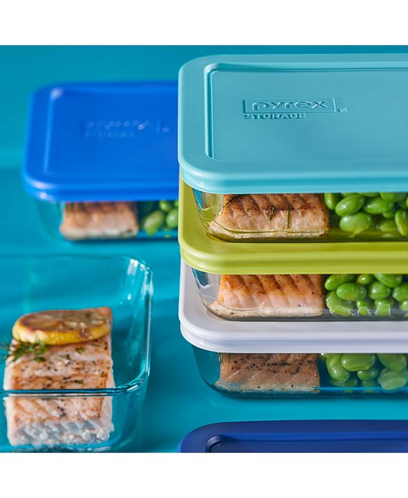 Pyrex Simply Store 10Pc. Meal Prep Container Set & Reviews Bakeware Kitchen Macy