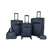 5-Piece TAG Bristol Softside Luggage Set (Navy)