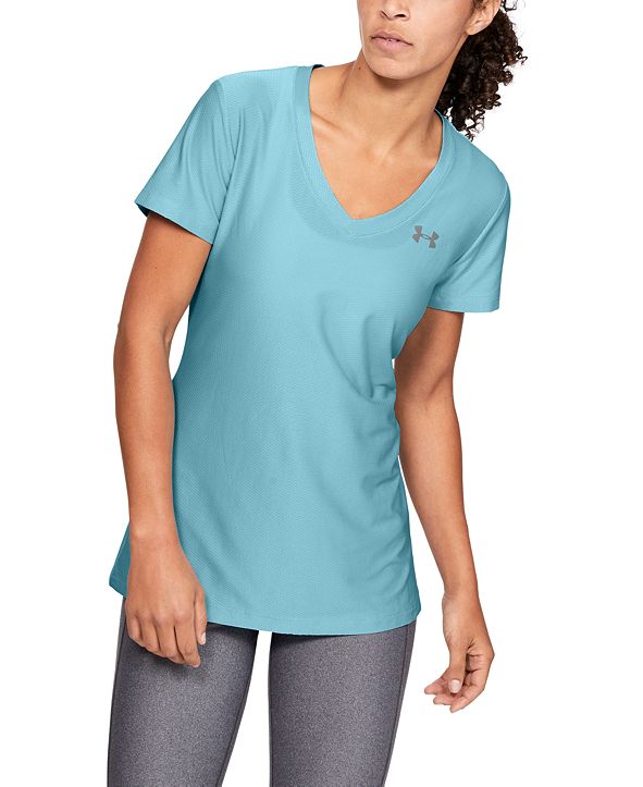 Under Armour Women's UA Tech VNeck TShirt & Reviews Women Macy's