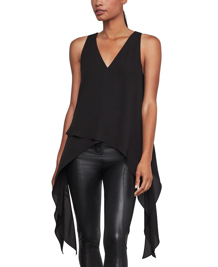 Bcbgmaxazria asymmetrical cheap top