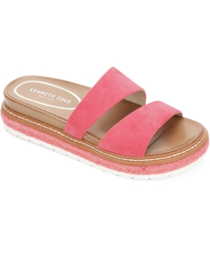 Kenneth Cole New York Women's Laney Jute-Trim Slide Sandals Women's Shoes