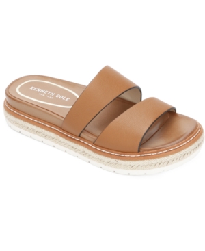 Kenneth Cole New York Women's Laney Jute-Trim Slide Sandals Women's Shoes