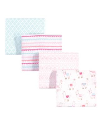Girls Cozy Cotton Flannel Newborn Throws