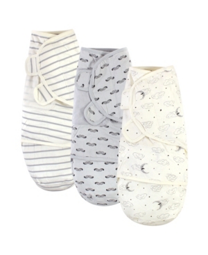 Touched By Nature Baby Boys And Girls Swaddle Wraps In Mr. Moon