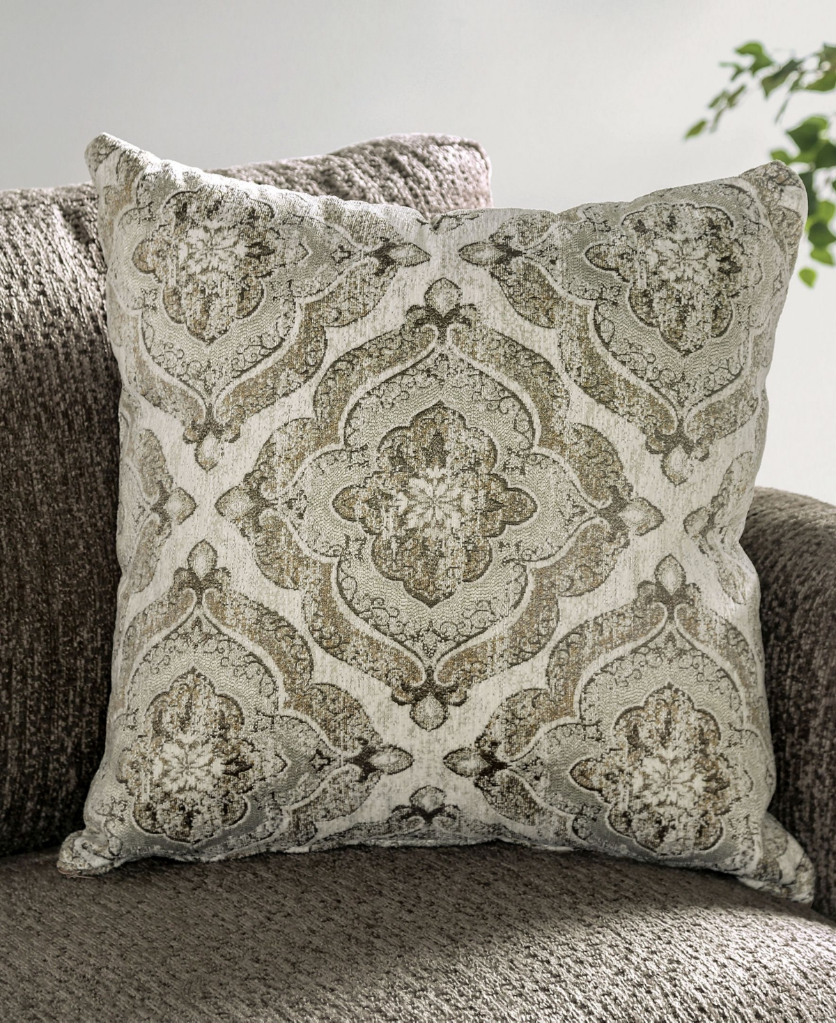 Furniture of America Quavo Upholstered Loveseat