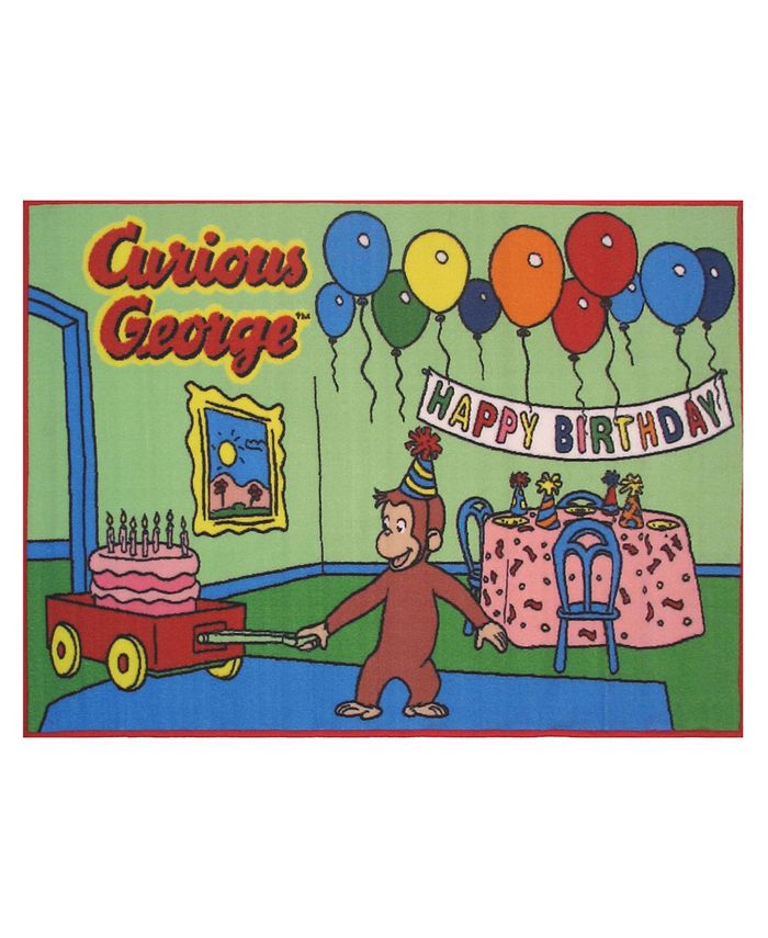 Fun Rugs Curious George Birthday 19