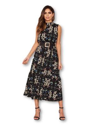 ax paris curve leopard print dress