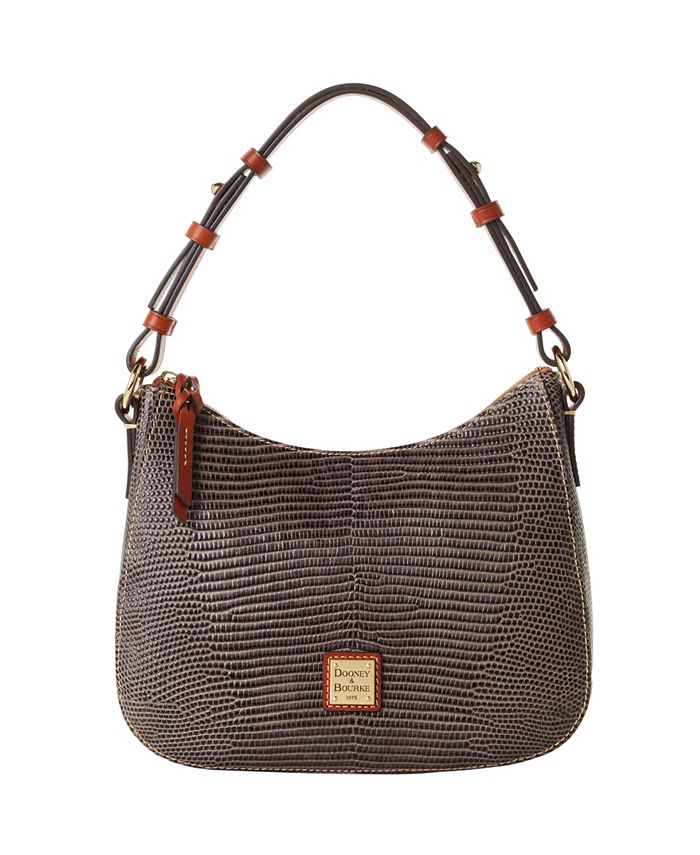 Dooney Bourke Small Kiley Lizard Embossed Leather Hobo Macy s