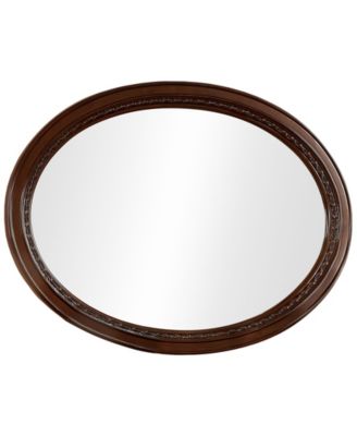 Furniture of America - Ramsaran Oval Mirror, Quick Ship
